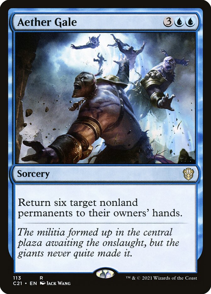 Vendaval Etéreo / Aether Gale - Magic: The Gathering - MoxLand