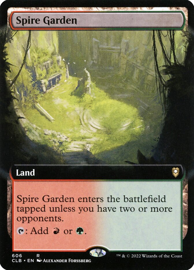 Jardim dos Cumes / Spire Garden - Magic: The Gathering - MoxLand
