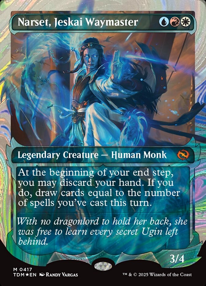 Narset, Mestra dos Caminhos Jeskai / Narset, Jeskai Waymaster - Magic: The Gathering - MoxLand