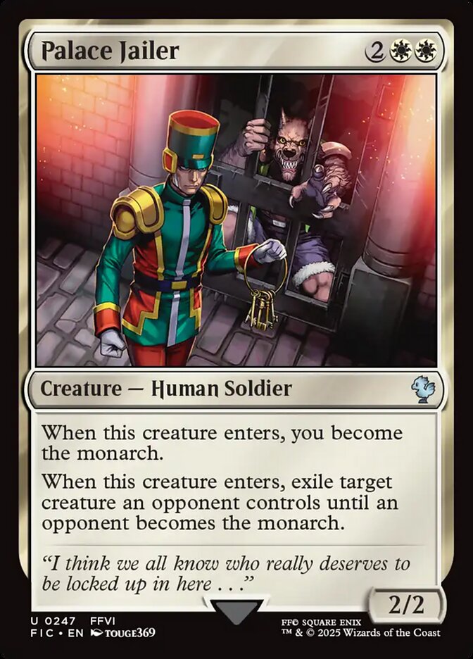 Carcereiro do Palácio / Palace Jailer - Magic: The Gathering - MoxLand