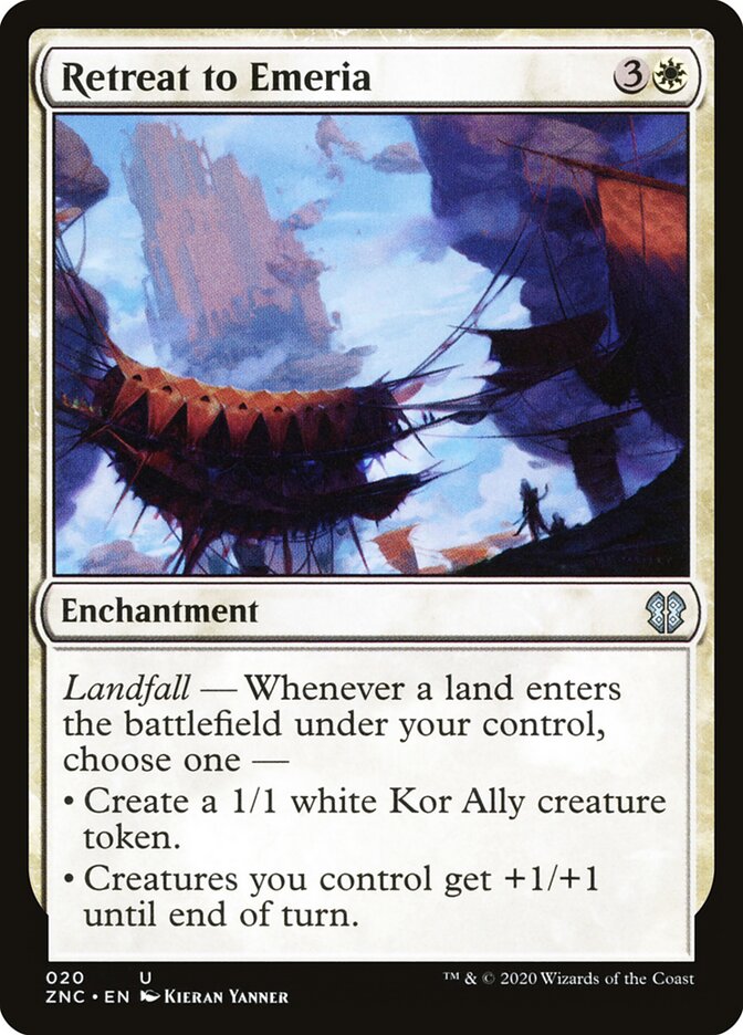 Retirada para Emeria / Retreat to Emeria - Magic: The Gathering - MoxLand