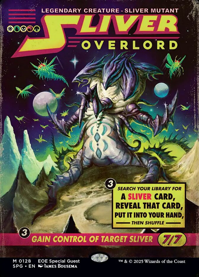Senhor dos Fractius / Sliver Overlord - Magic: The Gathering - MoxLand