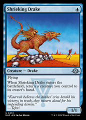 Dragonete Guinchador / Shrieking Drake - Magic: The Gathering - MoxLand