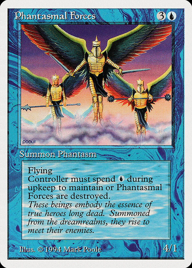 Forças Fantasmais / Phantasmal Forces - Magic: The Gathering - MoxLand