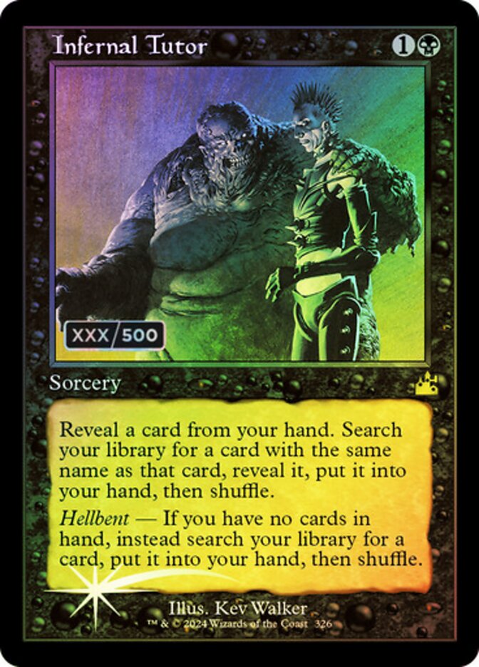 Tutor Infernal / Infernal Tutor - Magic: The Gathering - MoxLand
