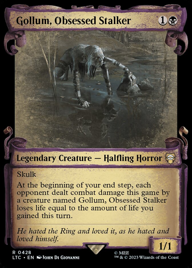 Gollum, Espreitador Obcecado / Gollum, Obsessed Stalker - Magic: The Gathering - MoxLand