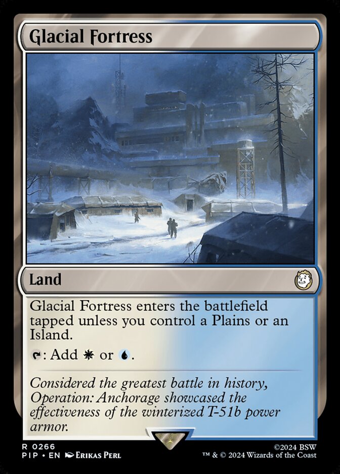 Fortaleza Glacial / Glacial Fortress - Magic: The Gathering - MoxLand