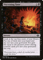 Paladar Aguçado / Discerning Taste - Magic: The Gathering - MoxLand