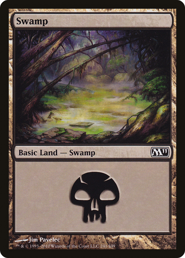 Pântano / Swamp - Magic: The Gathering - MoxLand