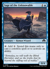 Sábia do Desconhecido / Sage of the Unknowable - Magic: The Gathering - MoxLand
