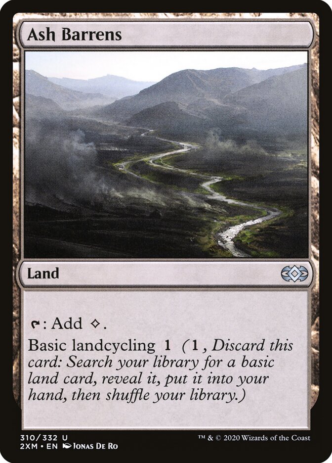Desolação Fumegante / Ash Barrens - Magic: The Gathering - MoxLand