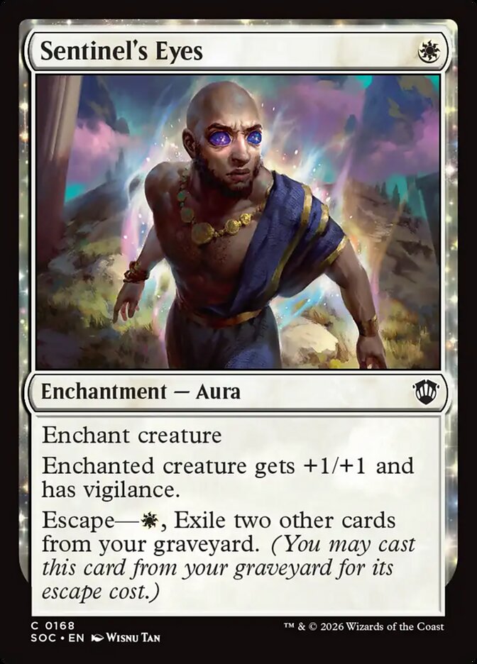 Olhos de Sentinela / Sentinel's Eyes - Magic: The Gathering - MoxLand