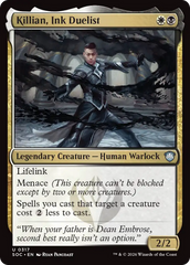 Killian, Duelista do Nanquim / Killian, Ink Duelist - Magic: The Gathering - MoxLand