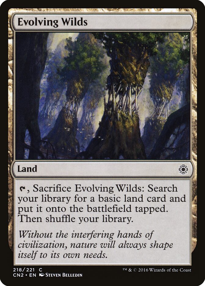 Terras em Desenvolvimento / Evolving Wilds - Magic: The Gathering - MoxLand