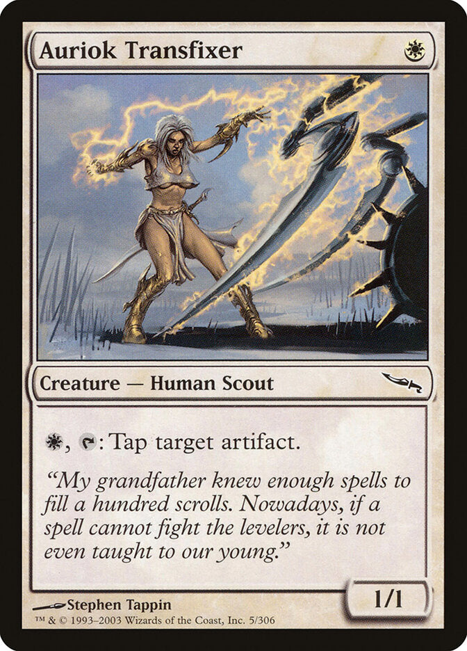 Aurioque Transfixadora / Auriok Transfixer - Magic: The Gathering - MoxLand