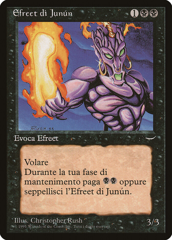 Efrite Junún / Junún Efreet - Magic: The Gathering - MoxLand
