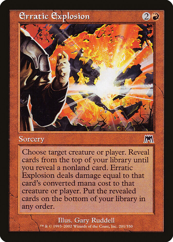 Explosão Errática / Erratic Explosion - Magic: The Gathering - MoxLand