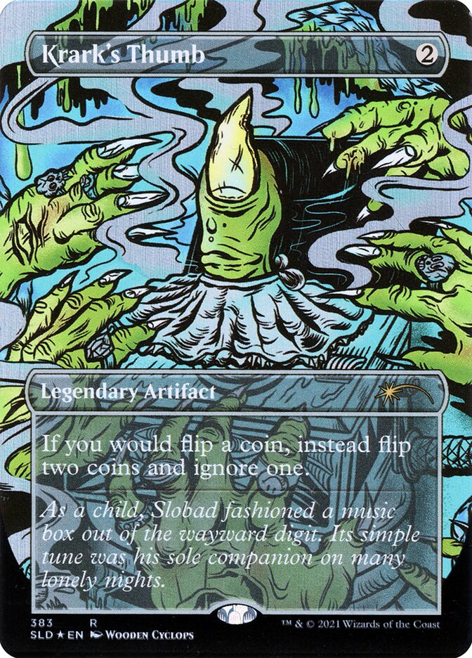 Dedão de Krark / Krark's Thumb - Magic: The Gathering - MoxLand
