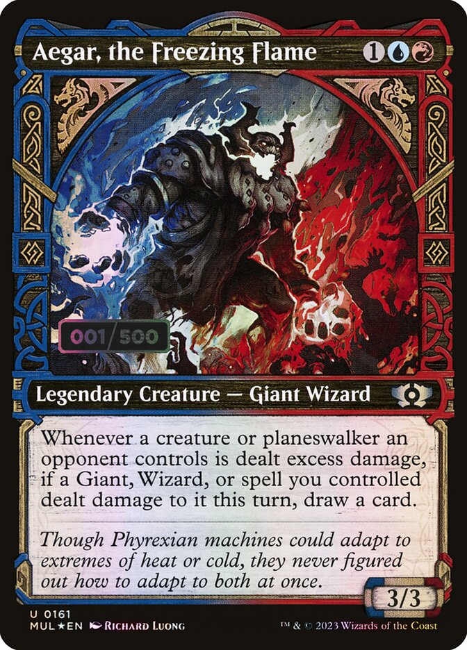 Aegar, a Chama Congelante / Aegar, the Freezing Flame - Magic: The Gathering - MoxLand