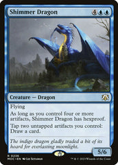 Dragão Cintilante / Shimmer Dragon - Magic: The Gathering - MoxLand