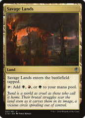 Terras Selvagens / Savage Lands - Magic: The Gathering - MoxLand
