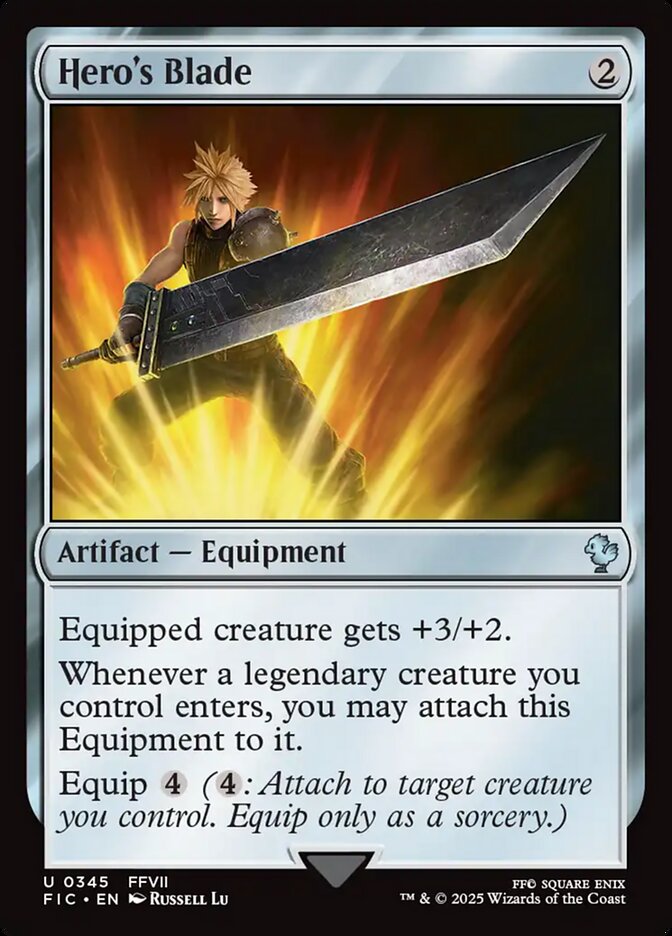 Lâmina do Herói / Hero's Blade - Magic: The Gathering - MoxLand