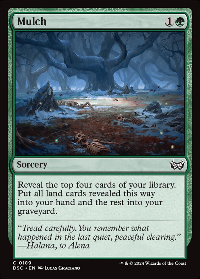 Palha / Mulch - Magic: The Gathering - MoxLand