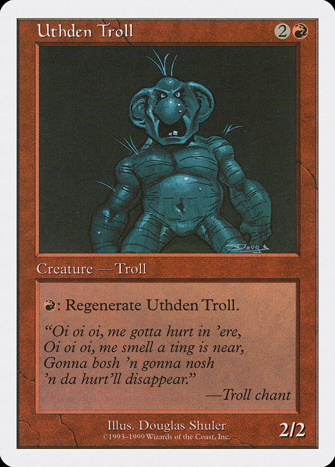 Trol de Uthden / Uthden Troll - Magic: The Gathering - MoxLand