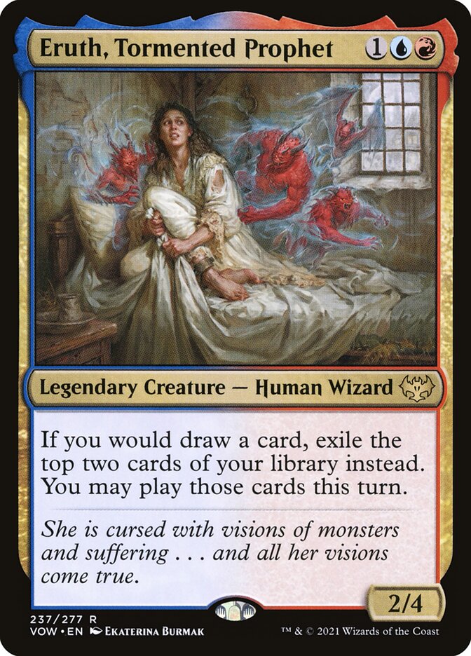 Eruth, Profetisa Atormentada / Eruth, Tormented Prophet - Magic: The Gathering - MoxLand