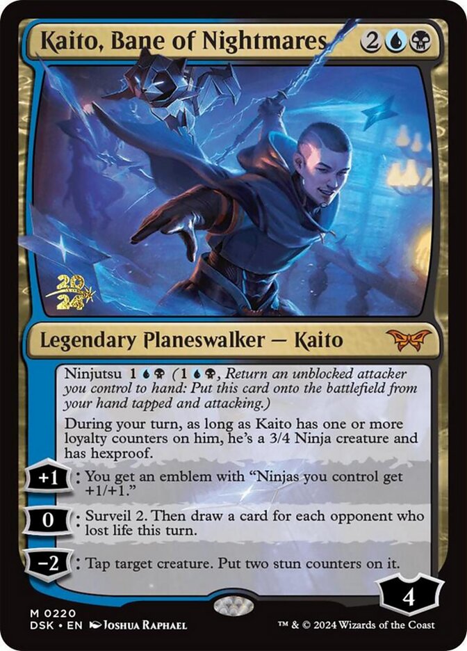 Kaito, Bane of Nightmares - Magic: The Gathering - MoxLand