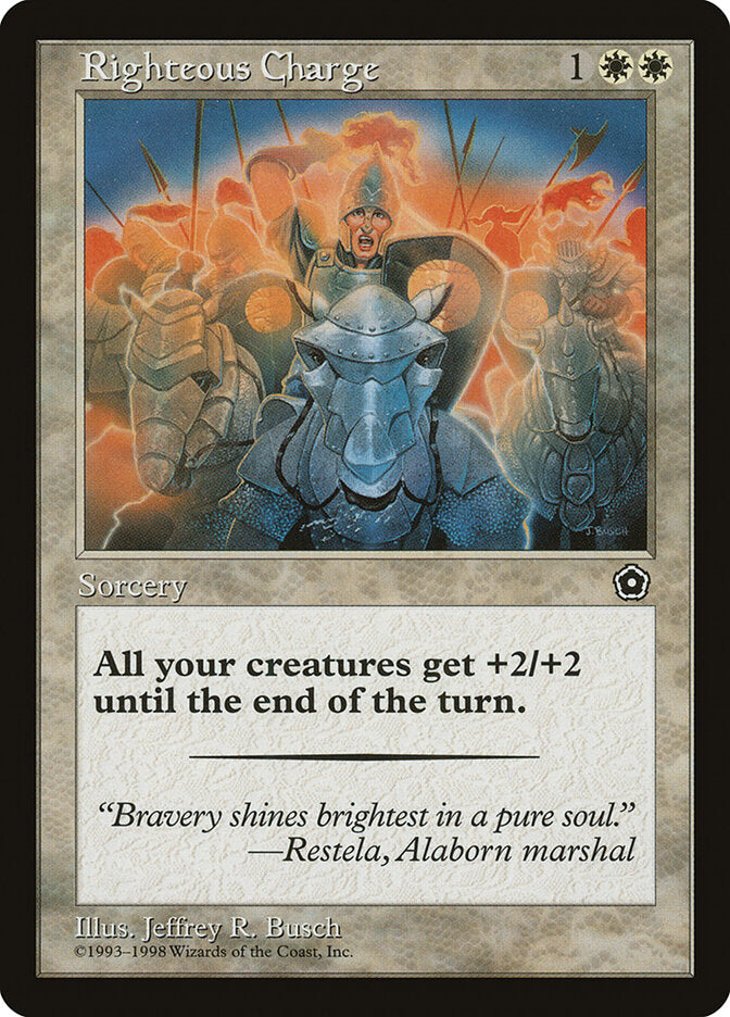 Ataque dos Justos / Righteous Charge - Magic: The Gathering - MoxLand