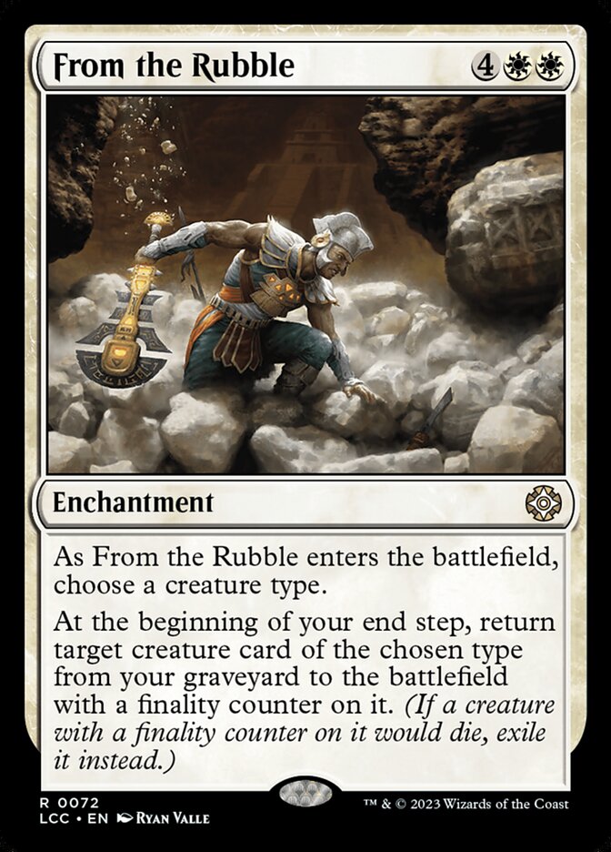 Dos Escombros / From the Rubble - Magic: The Gathering - MoxLand
