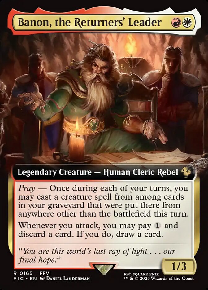 Banon, the Returners' Leader - Magic: The Gathering - MoxLand