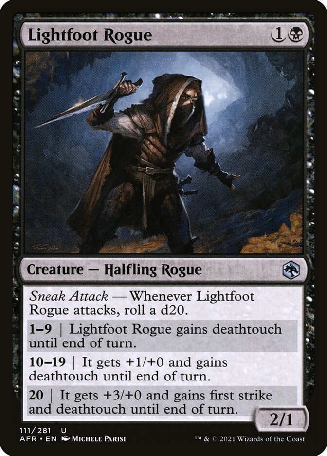 Ladino Pé-ligeiro / Lightfoot Rogue - Magic: The Gathering - MoxLand