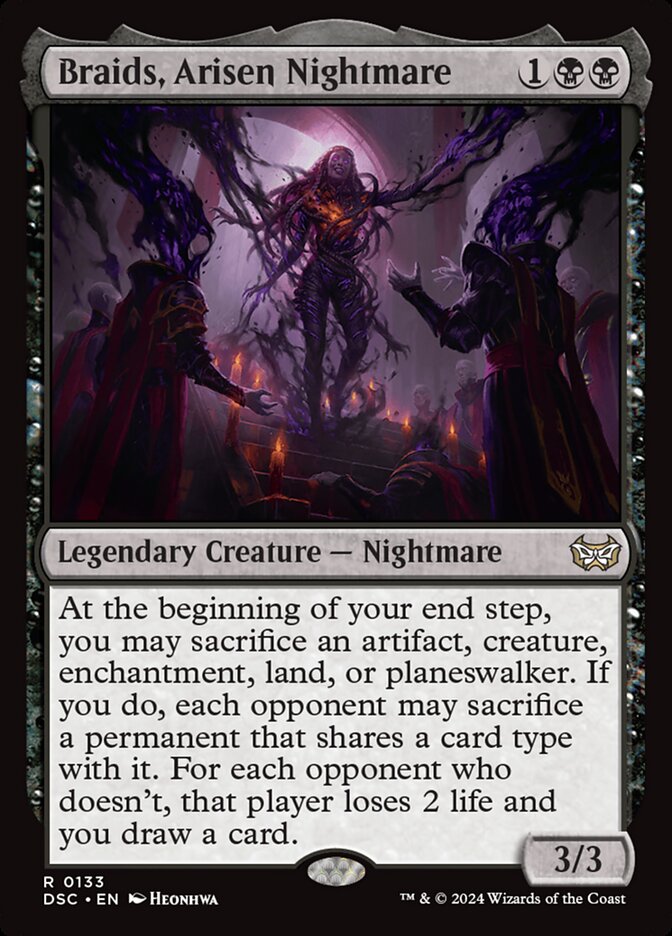 Braids, Pesadelo Desperto / Braids, Arisen Nightmare - Magic: The Gathering - MoxLand