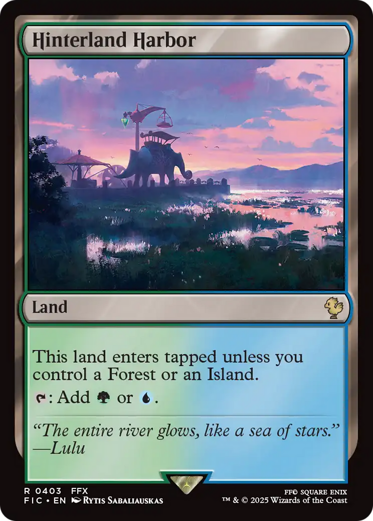 Porto do Interior / Hinterland Harbor - Magic: The Gathering - MoxLand