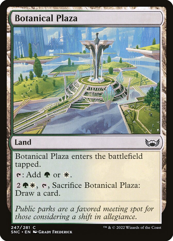 Praça Botânica / Botanical Plaza - Magic: The Gathering - MoxLand