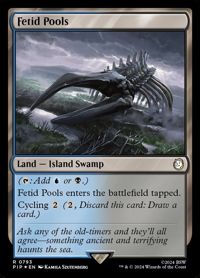 Lagoas Fétidas / Fetid Pools - Magic: The Gathering - MoxLand