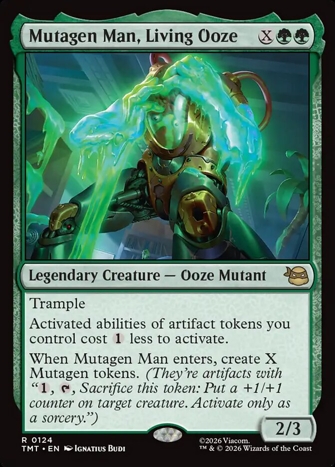 Mutagen Man, Living Ooze - Magic: The Gathering - MoxLand