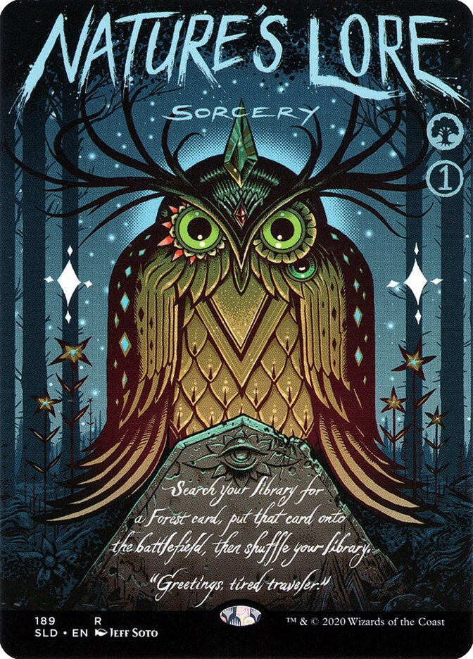 Sabedoria da Natureza / Nature's Lore - Magic: The Gathering - MoxLand