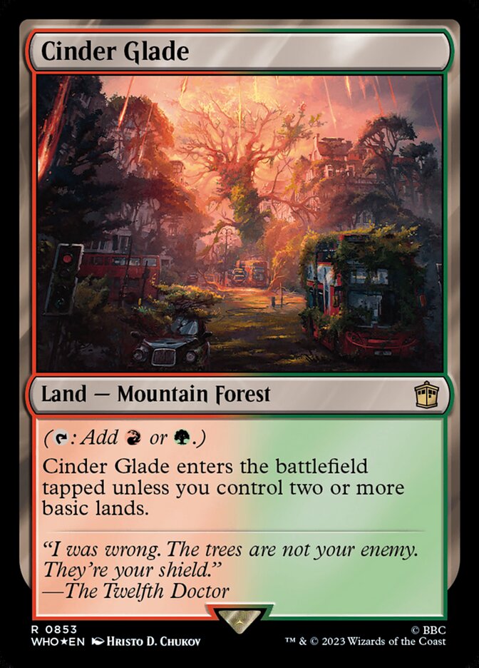Clareira das Cinzas / Cinder Glade - Magic: The Gathering - MoxLand