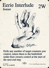 Interlúdio Espectral / Eerie Interlude - Magic: The Gathering - MoxLand