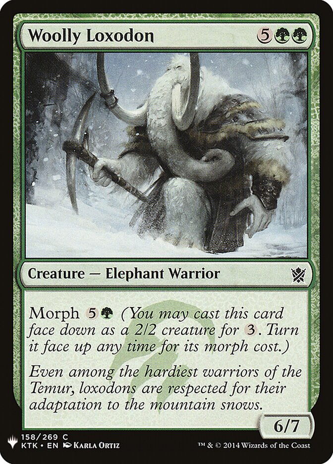 Loxodonte Lanoso / Woolly Loxodon - Magic: The Gathering - MoxLand