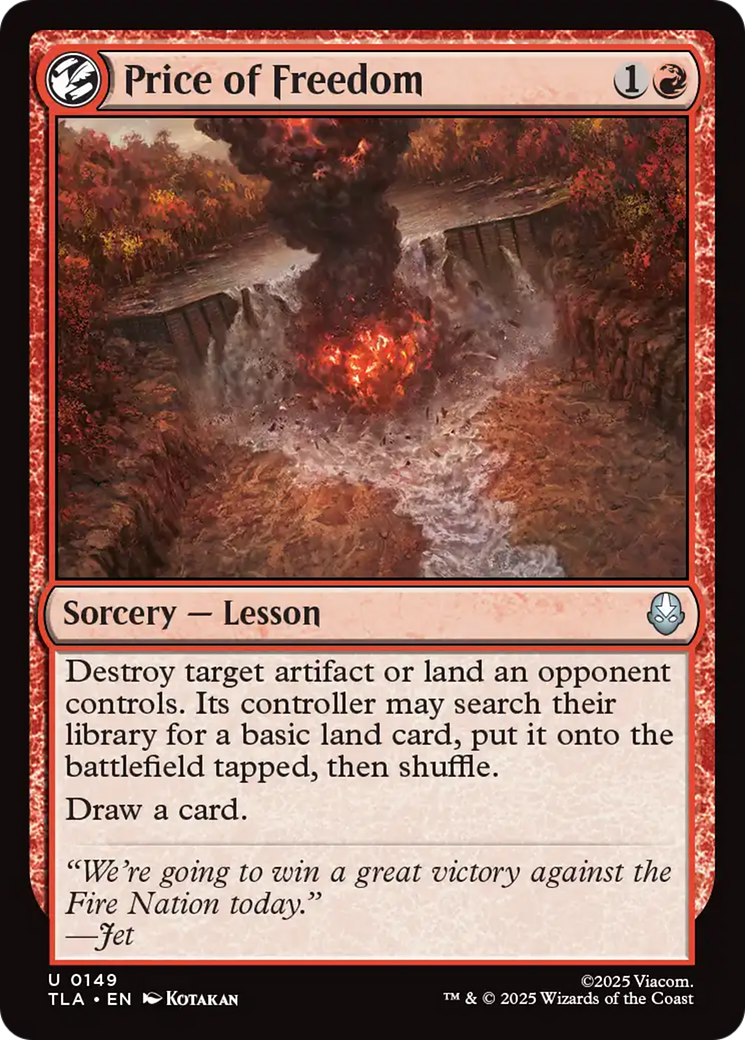 Preço da Liberdade / Price of Freedom - Magic: The Gathering - MoxLand