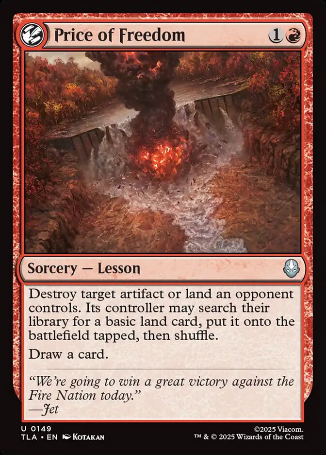 Preço da Liberdade / Price of Freedom - Magic: The Gathering - MoxLand