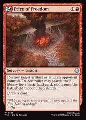 Preço da Liberdade / Price of Freedom - Magic: The Gathering - MoxLand