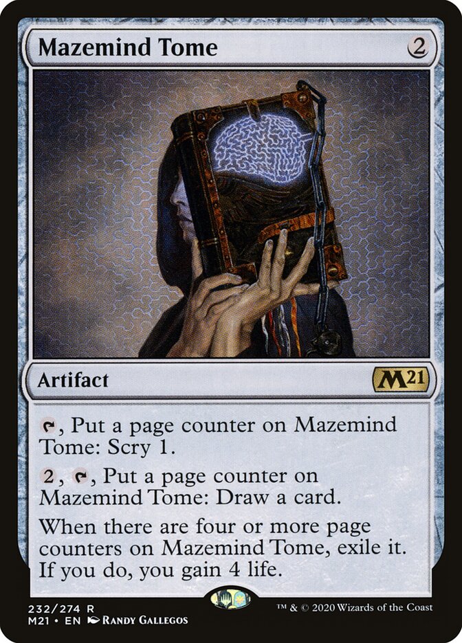 Tomo da Mente Labiríntica / Mazemind Tome - Magic: The Gathering - MoxLand