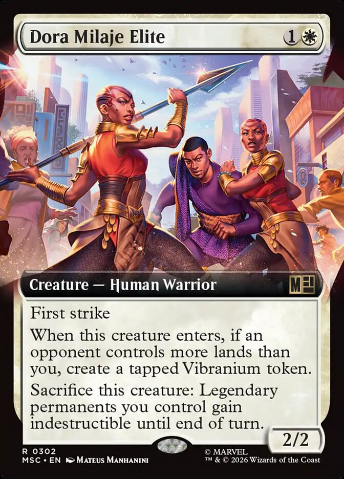 Dora Milaje Elite - Magic: The Gathering - MoxLand