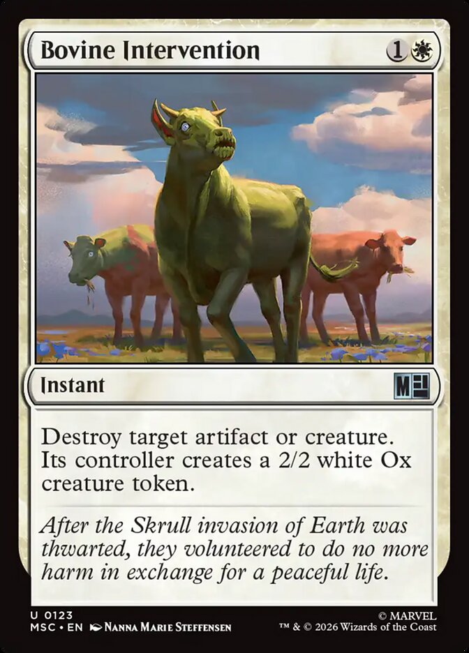 Intervenção Bovina / Bovine Intervention - Magic: The Gathering - MoxLand