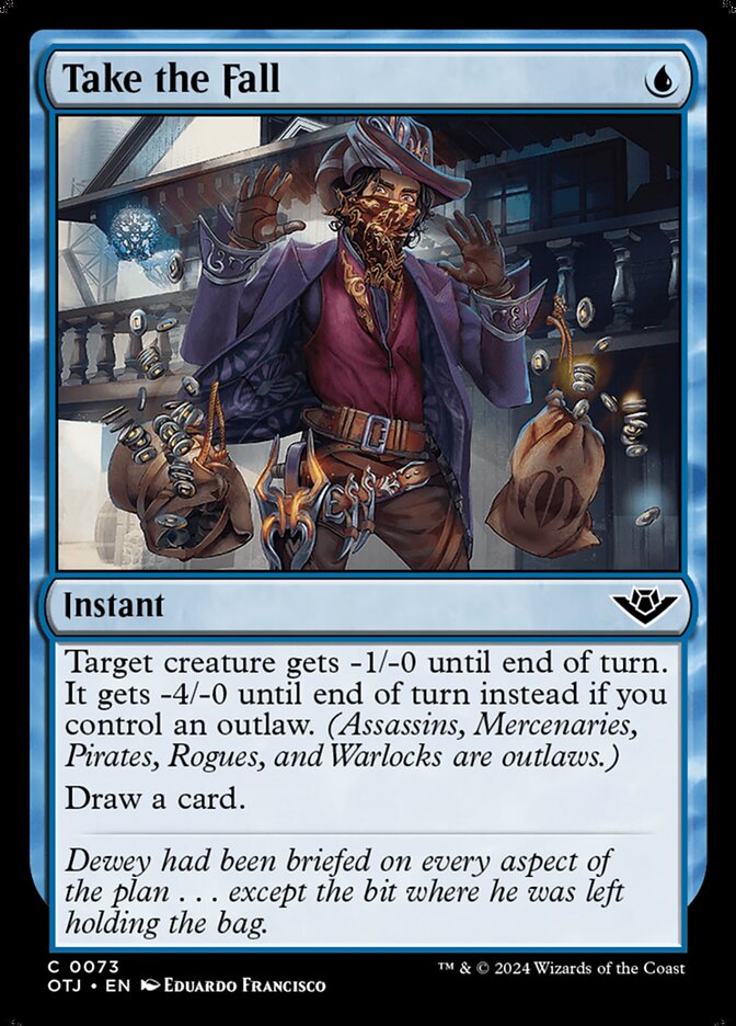Aceitar a Queda / Take the Fall - Magic: The Gathering - MoxLand